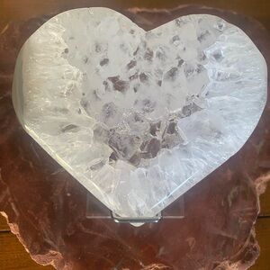 Crystal Heart Decor